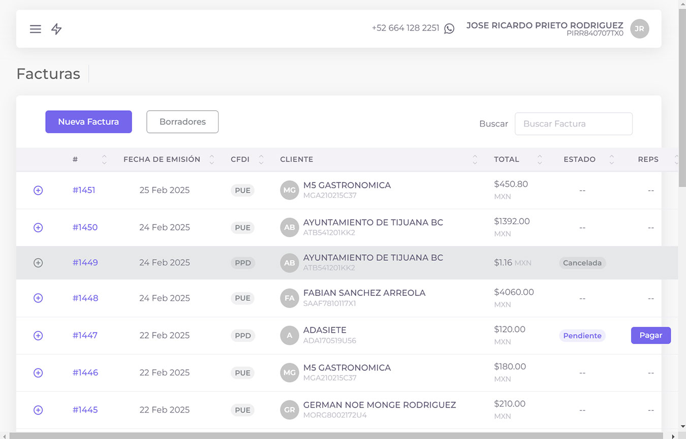 FACTURAZZION Captura de Pantalla